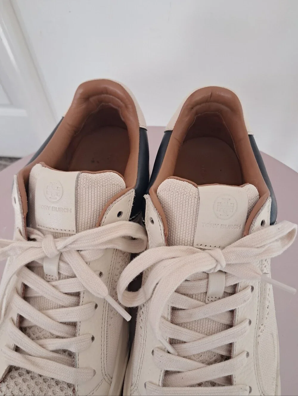 *Final Price* Tory Burch Sneakers Women's 11 Ladybug Leather Platform Designer